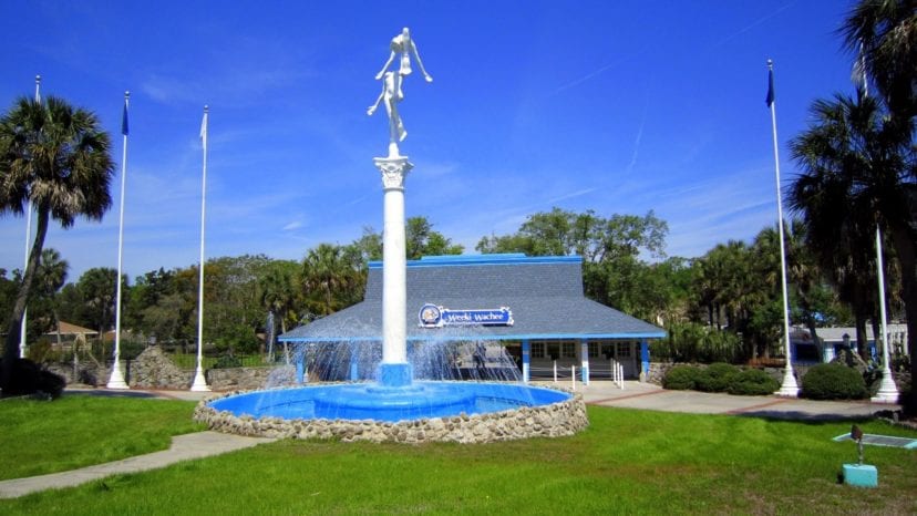 Weeki Wachee Springs State Park front entrance
