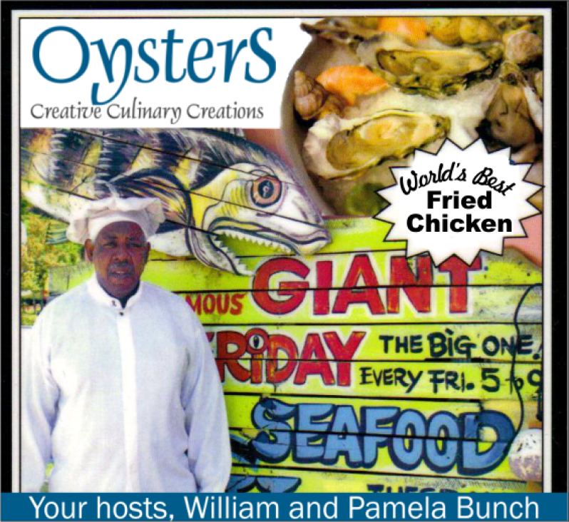 oysters restaurant ad