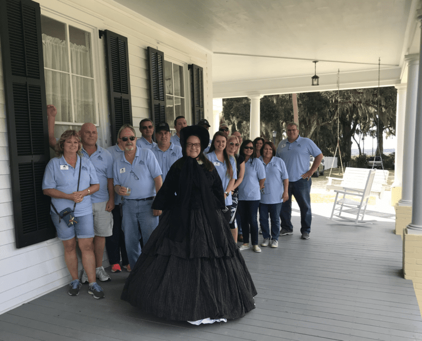 group tour at chinsegut manor house